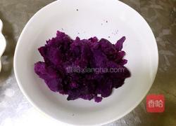 蜂蜜紫薯小葡萄的做法图解2