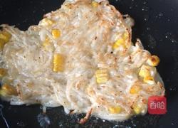 玉米萝卜丝饼的做法图解5