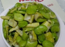 蚕豆炒春笋