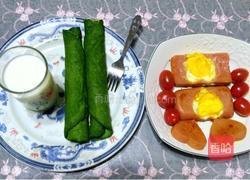 爱心鸡蛋火腿的做法图解5