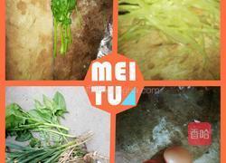 蒜汁捞面条的做法图解1