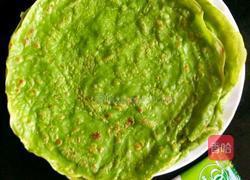 青汁煎饼的做法图解5