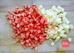 五彩素丁黄瓜桶的做法图解2