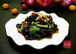 爽口黑木耳的做法图解8