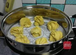 金灿灿全麦南瓜花卷的做法图解12