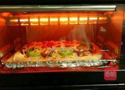 香肠披萨的做法图解9