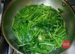 裙边拌粉丝菠菜的做法图解3