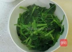 裙边拌粉丝菠菜的做法图解4