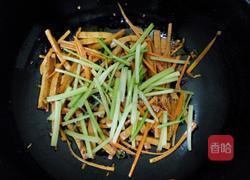 双丝炒豆干的做法图解5