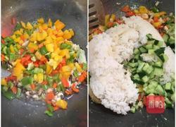 鸡丁菠萝饭的做法图解5