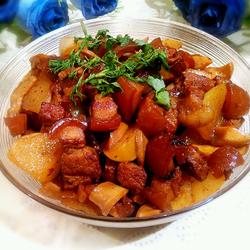 白萝卜红烧肉的做法[图]