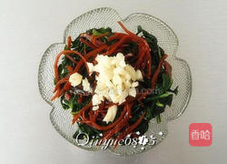 小咸菜拌苦菜的做法图解6