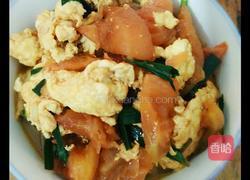 韭菜鸡蛋西红柿面的做法图解10