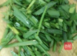 韭菜鸡蛋西红柿面的做法图解5