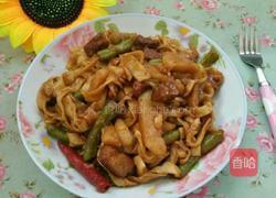 五花肉豆角焖面的做法图解9