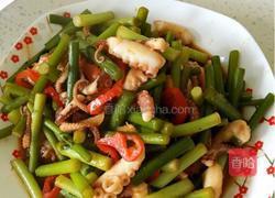 蒜苔爆炒八爪鱼的做法图解7