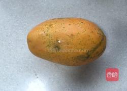 木瓜炖银耳的做法图解1