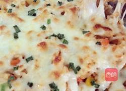 缤纷蔬菜芝士焗饭的做法图解6