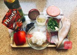 西梅熏肉酿鱿鱼筒的做法图解1