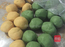 彩色团子的做法图解3