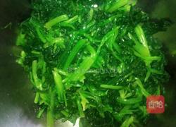 凉拌花生菠菜的做法图解6