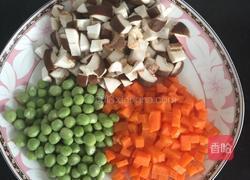 五彩菠萝饭的做法图解3