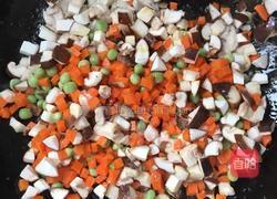 五彩菠萝饭的做法图解6