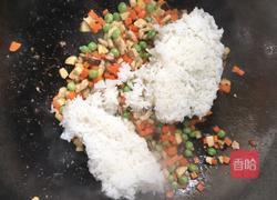 五彩菠萝饭的做法图解7