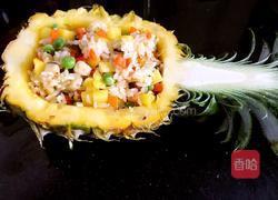 五彩菠萝饭的做法图解10