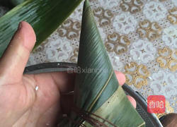红豆/黄豆/糯米粽子的做法图解7