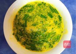 农家土韭菜炒土鸡蛋的做法图解4