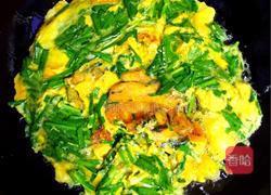 农家土韭菜炒土鸡蛋的做法图解11