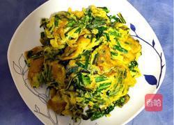 农家土韭菜炒土鸡蛋的做法图解13