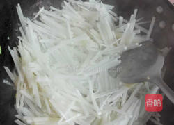 白萝卜炒肉丝的做法图解10