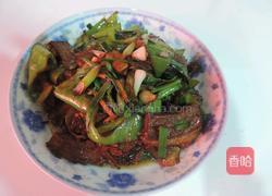 蒜苗回锅肉的做法图解5