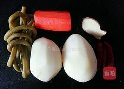 酸豆角炒土豆丝的做法图解1