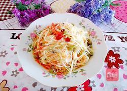 酸豆角炒土豆丝的做法图解7