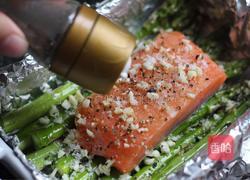 柠檬芦笋烤三文鱼的做法图解5