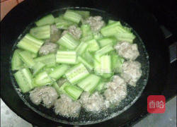 黄瓜肉丸汤的做法图解4