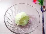 自制冰淇淋 绿茶味的做法[图]