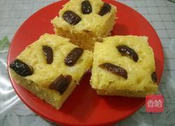 红枣玉米面发糕的做法图解7