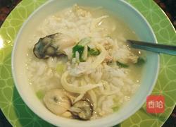 银鱼生蚝肉碎粥的做法图解6