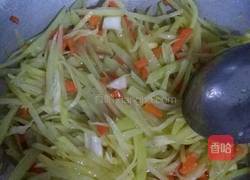 泡菜炒土豆丝的做法图解3