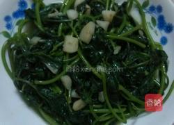 蒜香红薯叶的做法图解4