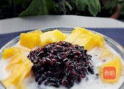 芒果紫米捞的做法图解8