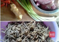 肉烧干豆角的做法图解2