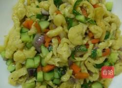 炒手工面的做法图解5