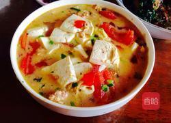番茄豆腐圆子汤的做法图解10