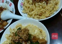 用手动压面机自制南瓜面条的做法图解5