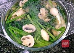 口蘑菠菜汤的做法图解4